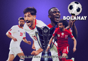FINAL AFC 2023 YORDANIA MELAWAN QATAR