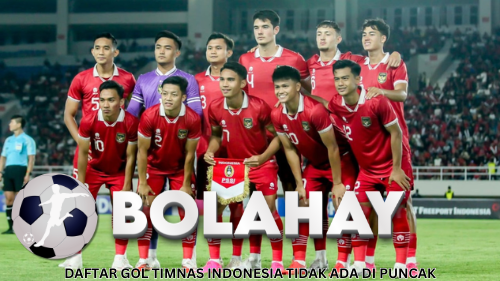Daftar Gol Timnas Indonesia Tidak Ada di Puncak